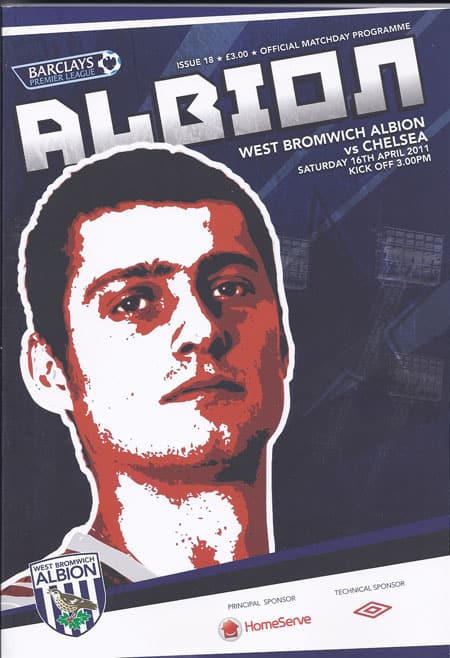 West Bromwich Albion FC  v Chelsea FC